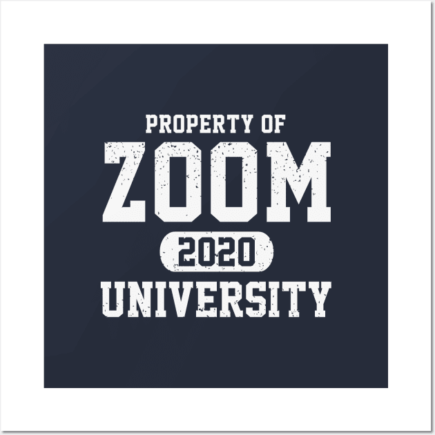 ZOOM UNIVERSITY Wall Art by yayo99